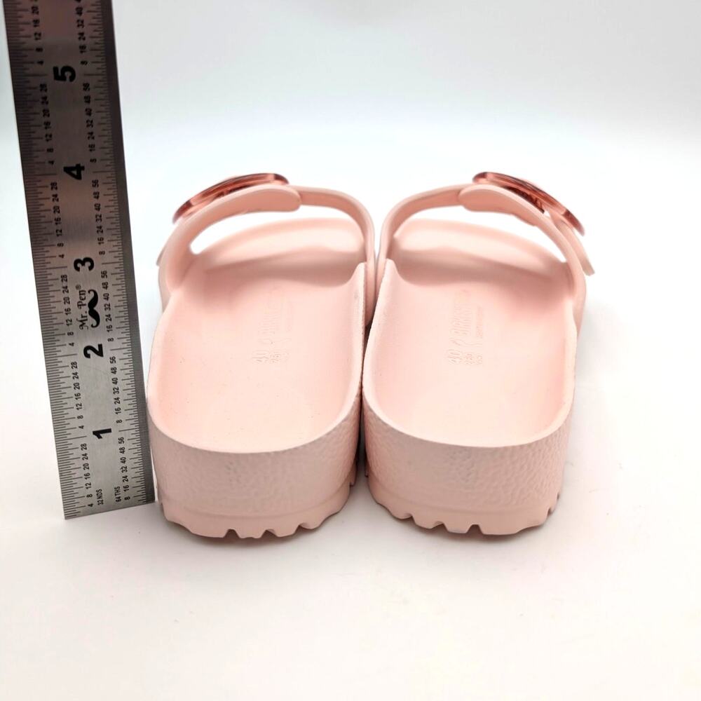 Birkenstock Madrid EVA Big Buckle Footbed Sandals Unisex Light Rose Size USW9/M7 - Picture 4 of 10